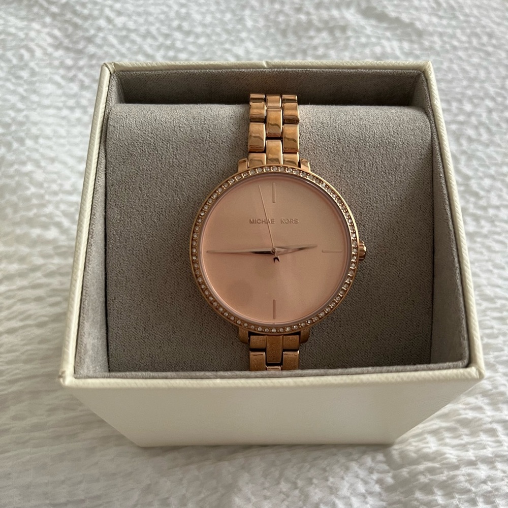 Michael Kors Rose Gold Watch
